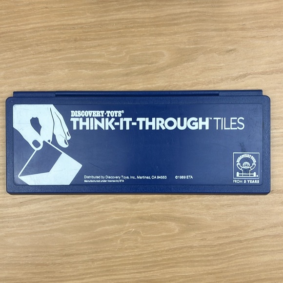 Vintage Discovery Toys 'Think-It-Through Tiles - Picture 2 of 9